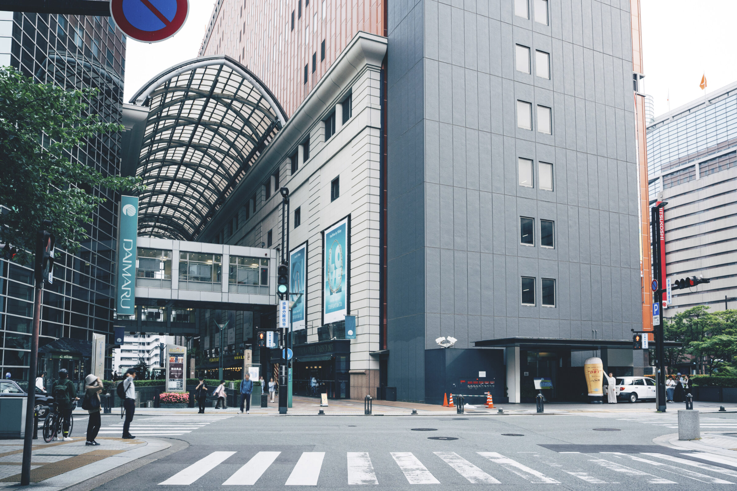 天神　ビアガーデン　入口　公園より